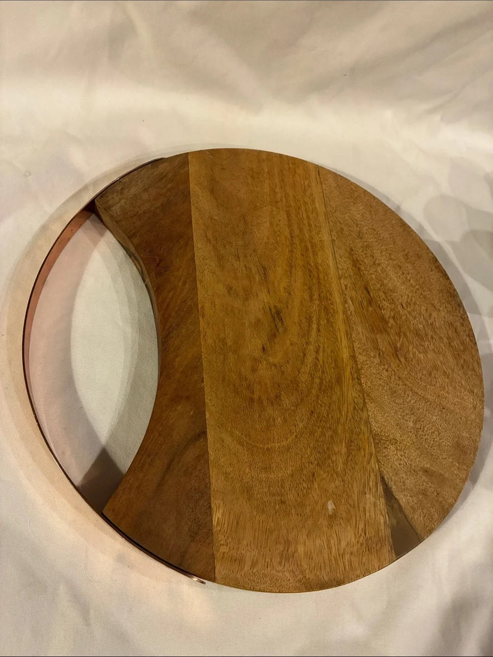 Wood & Copper Charcuterie Board Serving Board Cheese Platter/ Board Classy Look